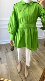 Benetton - Asimetrik Gömlek 