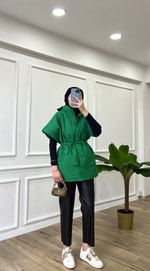 Benetton Kemerli Yelek