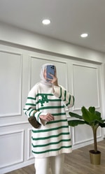 Benetton - My Baskılı Triko