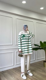 Benetton - My Baskılı Triko