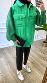 Benetton - Triko Detaylı Ceket  
