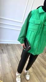 Benetton - Triko Detaylı Ceket  