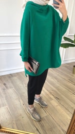 Benetton - Yarasa Kollu Sweatshirt