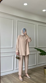 Berry Takım - Bej 