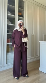 Gofre Basic Takım Mürdüm