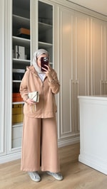 Hola Basic Takım Bej
