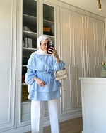 Hola Mom Jean Beyaz