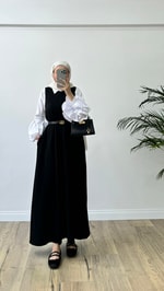 Jile Gömlek Takım Siyah