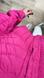 Kapitone Ceket - Pembe
