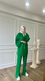 Kimono Takım - Benetton Yesili