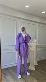 Kimono Takım - Lila
