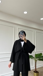 Kimono Takım - Siyah