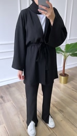 Kimono Takım - Siyah