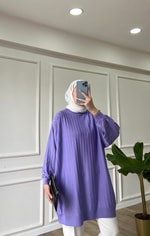 Lila  - Soft Merserize Tunik
