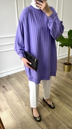 Lila  - Soft Merserize Tunik