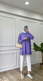 Lila - Vera Merserize Tunik