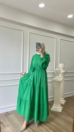 Müslin Elbise - Benetton