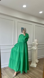 Müslin Elbise - Benetton