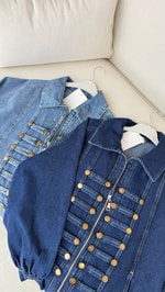 Napolyon Denim Ceket Mavi