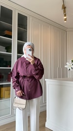 Noi Gömlek Mürdüm