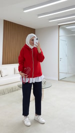 Noi Hırka Kırmızı