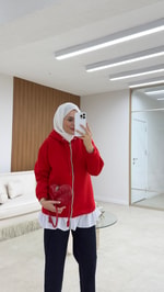 Noi Hırka Kırmızı