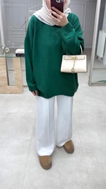 Oversize Triko Kazak Benetton