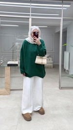 Oversize Triko Kazak Benetton