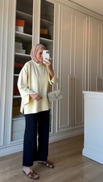 Oysh Sweatshirt Butter Yellow