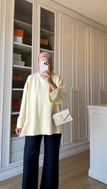 Oysh Sweatshirt Butter Yellow