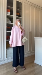 Oysh Sweatshirt Pembe 