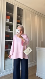 Oysh Sweatshirt Pembe 