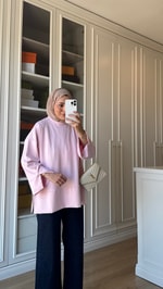 Oysh Sweatshirt Pembe 