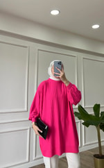 Pembe - Soft Merserize Tunik
