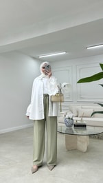 Premium Oysh Pantolon Çağla