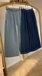 Premium Palazzo Jean Koyu Mavi 