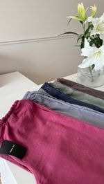 Premium Tensel Pantolon Mürdüm