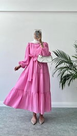 Pure Kat Elbise Pembe