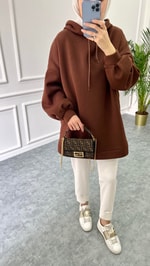 Rabi Sweatshirt Acı Kahve