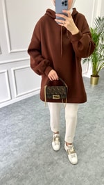 Rabi Sweatshirt Acı Kahve