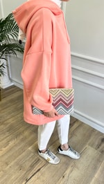 Rabi Sweatshirt Pembe