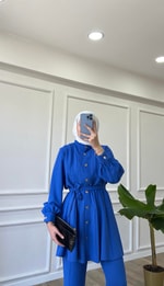 Saks - Kemerli Rose Takım 