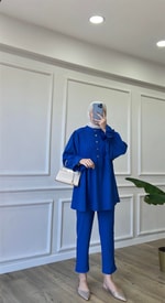 Saks - Soft Düğmeli Takım