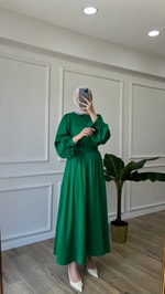 Saten Elbise - Benetton