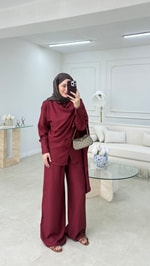 Selin Takım Bordo