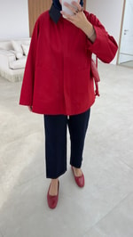 Selin Trenç Kırmızı