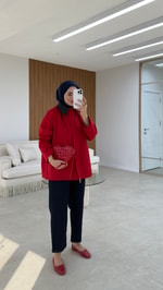 Selin Trenç Kırmızı