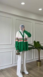 Şeritli Hırka - Benetton