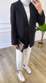 Siyah Blazer Ceket