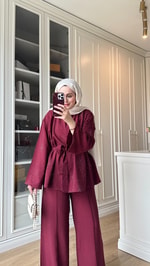 Taşlı Cupra Takım Bordo